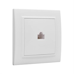 Одноместная розетка EKF Минск Basic - фото 14877079