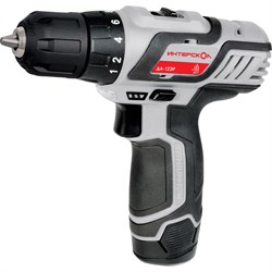 Аккумуляторная дрель-шуруповерт ИНТЕРСКОЛ ДА-12ЭР - фото 14877947