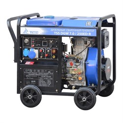 Инверторный дизельный сварочный генератор ТСС DGW 7.0/250ED-R - фото 14878172