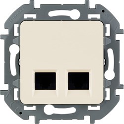 Двойная розетка Legrand INSPIRIA - фото 14878203