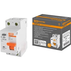 Автоматический выключатель дифференциального тока TDM ELECTRIC SQ0202-0505 - фото 14878484