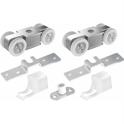 Комплект роликов для раздвижных дверей Punto Soft LINE 55/4 - фото 14878812