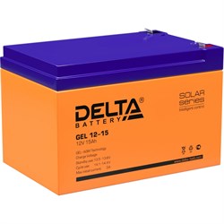 Аккумулятор Delta GEL 12-15 - фото 14879448