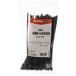 Устойчивая кабельная стяжка Fischer UBN - фото 14879457