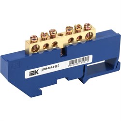 Нулевая шина IEK YNN10-69-6D-K07 - фото 14879905