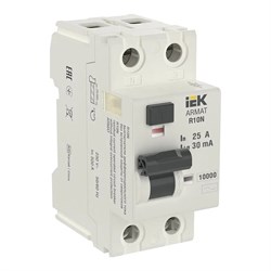 Выключатель дифференциального тока IEK ARMAT R10N - фото 14880026