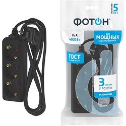 Сетевой удлинитель Фотон 16-33Е - фото 14880695