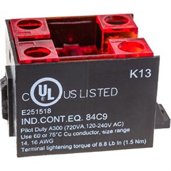 Быстродействующий контактный блок EMAS LK20K13 - фото 14880833