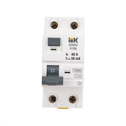 Выключатель дифференциального тока IEK ARMAT R10N - фото 14880847