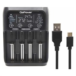 Зарядное устройство для аккумуляторов GoPower Genius2000 - фото 14880928