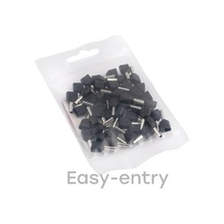 Штыревой втулочный изолированный наконечник EKF НШвИ 2 1,5-8 PROxima - фото 14883588