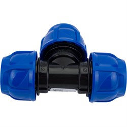 Компрессионный тройник TEBO T-ПНД.Тр.0.32-32-32.CN - фото 14887603