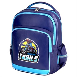 Рюкзак ЮНЛАНДИЯ MILD, 2 отделения, эрго-спинка, "Adventure trails", 36х28х18 см, 270680 - фото 14888550