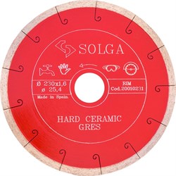 Алмазный диск Solga Diamant HARD CERAMICS - фото 14889207