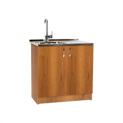 Тумба SANTREK 80*60 цвет ольха (2 дверцы) (ЛДСП) - фото 14890153