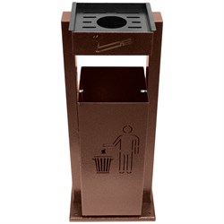 Уличная урна ПРОФМЕТСТИЛЬ 1077 - фото 14895051