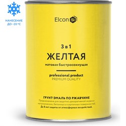 Грунт-эмаль по ржавчине Elcon 00-00462301 - фото 14895598
