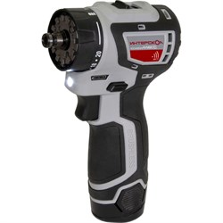 Бесщеточная аккумуляторная дрель-шуруповерт ИНТЕРСКОЛ ДА-10/12В 36 КомбиМАКС - фото 14899743