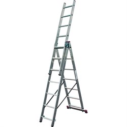 Трехсекционная лестница KRAUSE Corda - фото 14900035