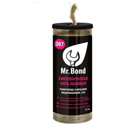 Льняная сантехническая нить Mr.Bond 307 - фото 14903090