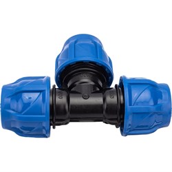 Компрессионный тройник TEBO T-ПНД.Тр.0.20-20-20.CN - фото 14903707