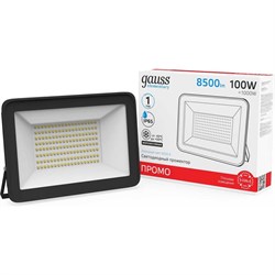 Светодиодный прожектор GAUSS Elementary - фото 14905820