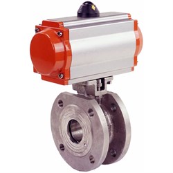 Полнопроходной межфланцевый шаровой кран DN.ru КШмФП.316.200 - фото 14909525