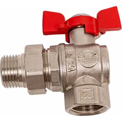 Угловой шаровой кран для воды VALFEX PREMIUM - фото 14911406