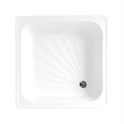 Квадратный стальной поддон Loranto 77018 - фото 14913361