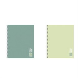 Тетрадь А5, 80 л., HATBER, гребень, линия, Soft-touch ламинация, "Special Spring" (микс в спайке), 090171, 80Т5лВ2гр - фото 14922929