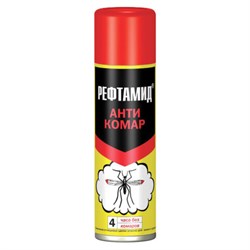 Средство аэрозольное репеллентное от комаров 145 мл, РЕФТАМИД, СИБИАР, 5-03.07.020.01 - фото 14923029