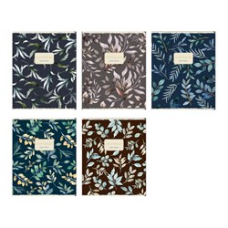 Тетрадь А5, 48 л. BRUNO VISCONTI, скоба, клетка, Soft-Touch, фольга, "FLORAL PATTERN" (5 видов), 7-48-1371 - фото 14924672