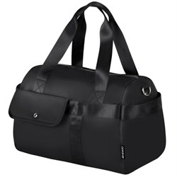 Сумка дорожная HEIKKI HANDY (ХЕЙКИ), карман на молнии, багажная лента, черная, 38х16х25 см, 273874 - фото 14927463