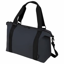 Сумка спортивная HEIKKI QUICK MOVE (ХЕЙКИ), карман на молнии, багажная лента, серая, 41х32х15 см, 273879 - фото 14927468