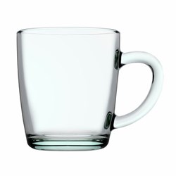 Кружка для чая с ручкой, 340 мл, 1 штука, стекло, PASABAHCE "БЕЙЗИК", 55531СЛ1 - фото 14928820