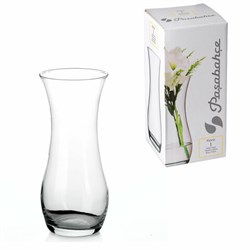Ваза для цветов, высота 255 мм, стекло, PASABAHCE "ФЛОРА", фирменная подарочная упаковка, 43737 - фото 14931723