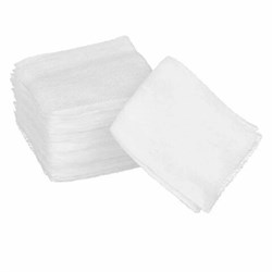 Салфетка марлевая нестерильная КОМПЛЕКТ 100 шт., 8 слоев, 10х10 см, плотные, 32 (±2) г/м2, NF - фото 14936187