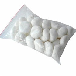 Тампоны марлевые круглые 3 см, нестерильные КОМПЛЕКТ 100 шт., однослойные, плотность 32 г/м2, NF - фото 14936191