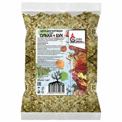 Щепа "Грильвуд" для копчения МИКС (ОЛЬХА + БУК), 1 л, 701756 - фото 14945899
