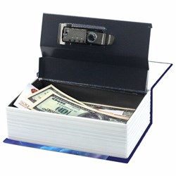 Сейф-книга "Идиот", 55х115х180 мм, кодовый замок, BRAUBERG, 291354 - фото 14947826