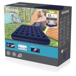 Надувной матрас 152х203х22 см, до 300 кг, BESTWAY, 67003 - фото 14955075