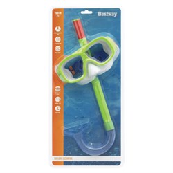 Комплект для плавания маска + трубка, от 7 лет, АССОРТИ, BESTWAY, 24035 - фото 14957001