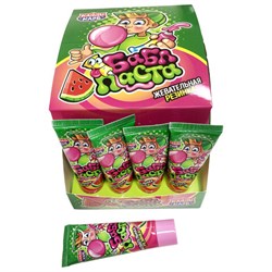 Жевательная резинка "Бабл паста" со вкусом арбуза, 20 г, КАНДИ КЛАБ, GUM096 - фото 14959500