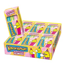 Жевательная резинка "Карандаши", 15 г, КАНДИ КЛАБ, GUM024-1 - фото 14959502