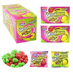 Жевательные конфеты "Кисломания дабл фрукт" малина и манго, 14 г, КАНДИ КЛАБ, CHW042-3 - фото 14959517