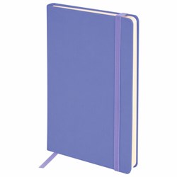 Скетчбук, слоновая кость 140 г/м2 130х210 мм, 80 л., КОЖЗАМ, резинка, BRAUBERG ART CLASSIC, пастель сиреневый, 116879 - фото 14960653