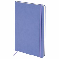 Скетчбук, слоновая кость 140 г/м2 210х297 мм, 80 л., КОЖЗАМ, резинка, BRAUBERG ART CLASSIC, пастель сиреневый, 116883 - фото 14960657