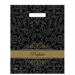 Пакет с вырубной ручкой ПВД, 37х30 см, "Перфекто Шайн", 90 мкм, н00112589 - фото 14960764