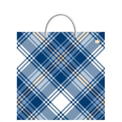 Пакет с пластиковой ручкой ПВД, 36х37 см, "Адмирал", 100 мкм, н00129222 - фото 14960770