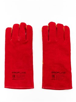 Перчатки (краги) спилковые утепленные термозащитные ProfLineSpecialist - фото 14965146